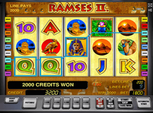 Игровой автомат Ramses II