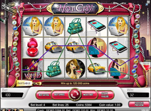Hot City - автомат в мобильной версии казино Максбетслотс