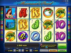 Автомат Mermaid's Pearl Deluxe на зеркале
